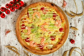 Цезарь с креветками 700г